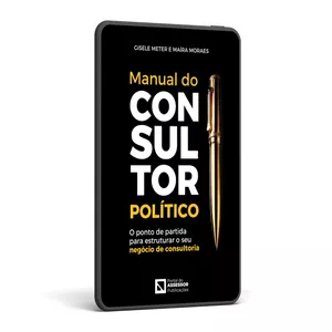 Imagem de capa para o Ebook Manual do Consultor Político - Versão Digital