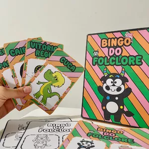 Imagem de capa para o Ebook BINGO DO FOLCLORE