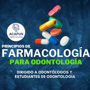 Imagen de portada para Curso online Principios de Farmacología; Para Odontología