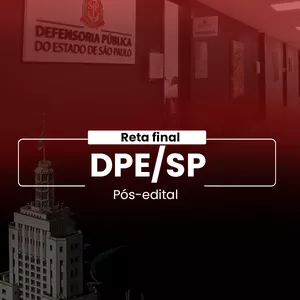 Imagem de capa para o Curso online Reta final DPE/SP