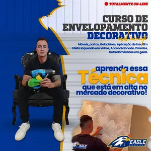 Imagem de capa para o Curso online Envelopamento Decorativo