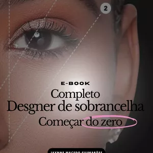 Imagem de capa para o Curso online Desgner de sobrancelhas  avançado 2.0