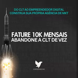 Imagem do curso Da CLT a Empreendedor Digital: Fature até 10K mensais com sua agência de marketing