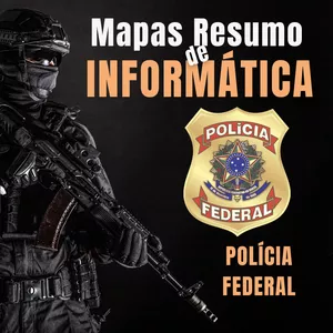 Imagem de capa para o Ebook Mapas Resumo de Informática para POLÍCIA FEDERAL 