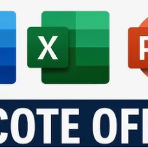 Imagem de capa para o Curso online Curso Pacote Office (Excel Básico ao Avançado, Word, Power Point) Acesso 12 Meses