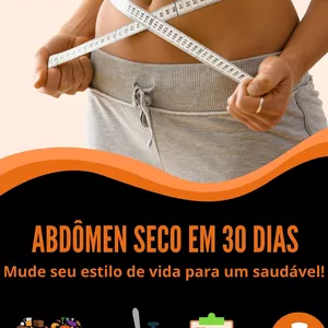 Imagem de capa para o Ebook Abdômen Seco em 30 Dias