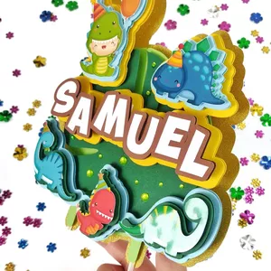 Imagen de portada para Curso online Caketopper Dinos bebés