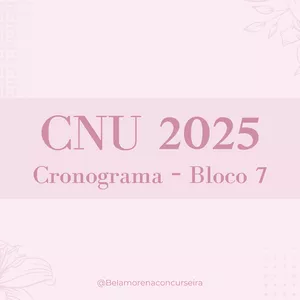 Imagem de capa para o Ebook CNU 2025 - Bloco 7 - Justiça e Defesa
