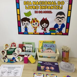 Imagem de capa para o Ebook Dia Nacional do Livro Infantil - Kit Monteiro Lobato