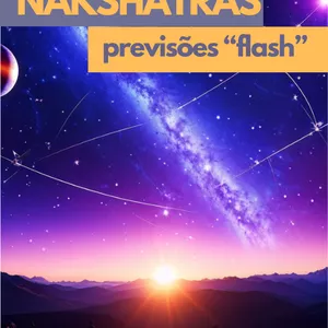 Imagem de capa para o Ebook NAKSHATRAS - Previsões "Flash"