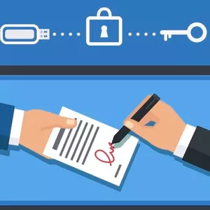 Imagem de capa para o Ebook Passo a Passo para assinar documentos digitalmente em PDF