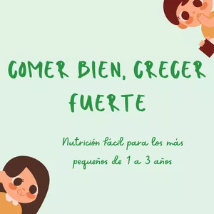 Imagen de portada para Ebook Comiendo bien, creciendo fuerte.