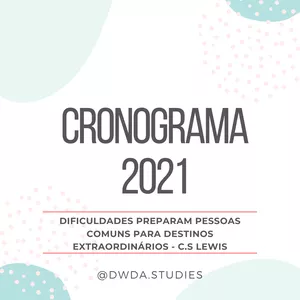 Imagem de capa para o Ebook CRONOGRAMA ENEM 2021