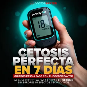 Imagen de portada para Curso online La Guía de la Cetosis Perfecta (en 7 Días) - Doctor Bayter