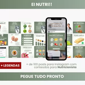 Imagem do curso PACK NUTRICIONISTA MINIMALISTA