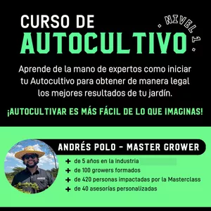 Imagen de portada para Curso online Autocultivo con 4Growers 