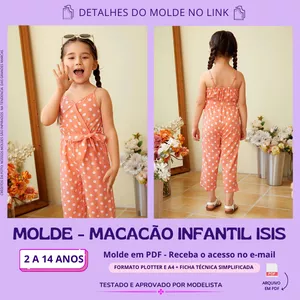 Imagem de capa para o Curso online MOLDE MACACÃO INFANTIL ISIS