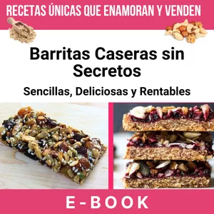 Imagen de portada para Curso online Guía Premium De Barritas Caseras Sin Secretos: Sencillas , Deliciosas y Rentables
