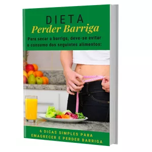 Imagem de capa para o Ebook Dieta para Secar e Perder a Barriga!