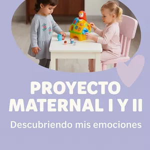 Imagen de portada para Ebook Proyecto Maternal I y II – Descubriendo mis emociones