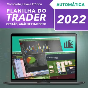 Imagem de capa para o Ebook PLANILHA AUTO 2022 (Day Trade)💰