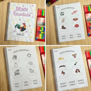 Imagem de capa para o Ebook Ditado Recortado 