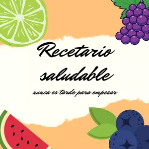 Imagen de portada para Ebook Recetario saludable 