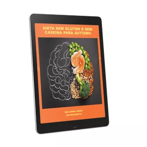 Imagem de capa para o Ebook Dieta sem glúten e sem caseína para autismo