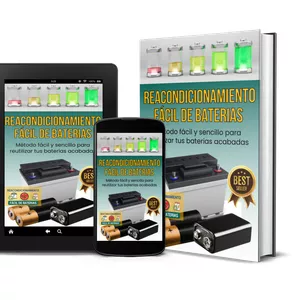 Imagen de portada para Ebook Reacondicionamiento Fácil de Baterías