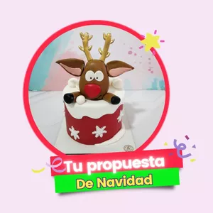Imagen de portada para Curso online Mi primera Cake de Navidad