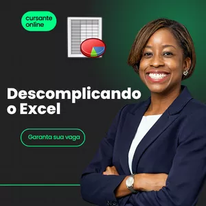 Imagem de capa para o Curso online Descomplicando o Excel