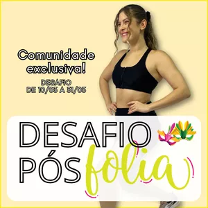 Imagem de capa para o Curso online Desafio Pós-Folia! Por Flávia Leal