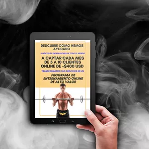 Imagen de portada para Ebook eBook Práctico: Capta cada mes de 5 a 10 clientes de +400 USD como entrenador personal