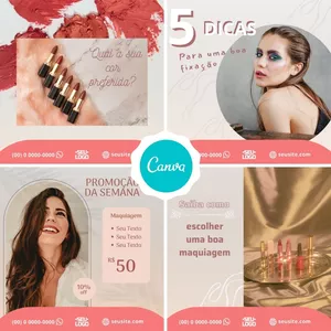 Imagem do curso ARTES PARA MAQUIAGEM (CANVA)