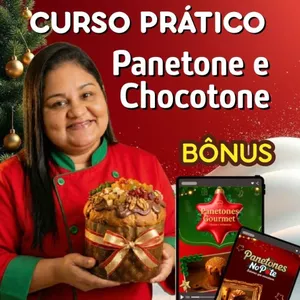 Imagem do curso Curso Prático de Panetone & Chocotone