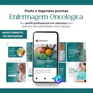 Imagem do curso CANVA PACK ENFERMAGEM ONCOLÓGICA