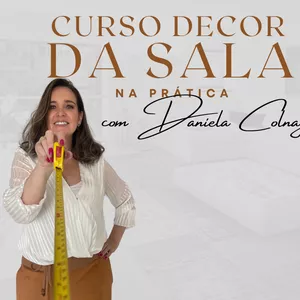 Imagem de capa para o Curso online Curso Decór da Sala na Prática - com Dani Colnaghi