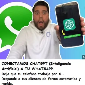 Imagen de portada para Curso online Chatgpt integrado con Whatsapp