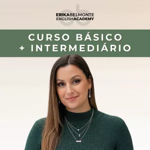 Imagem de capa para o Curso online Erika Belmonte English Academy - Curso Básico + Intermediário
