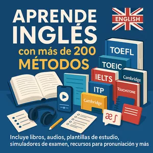 Cover image for Ebook Pack Integral de Aprendizaje de Inglés – Más de 200 Recursos para Todos los Niveles