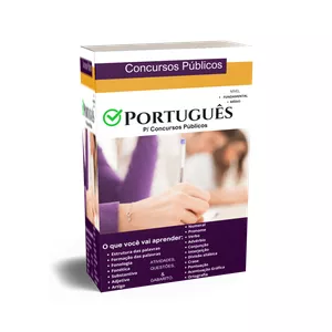 Imagem de capa para o Ebook Português para Concursos Públicos e Seletivos