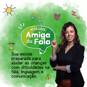 Imagem de capa para o Curso online Escola Amiga da Fala