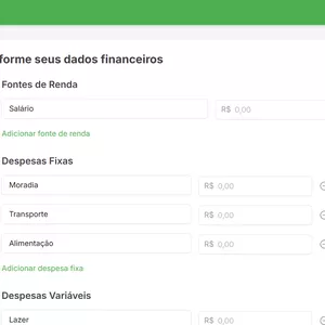 Curso Planejador Financeiro Inteligente app pessoal pagamento unico