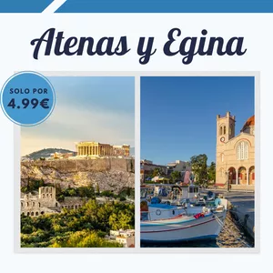 Imagen de portada para Ebook Viaje de cinco días a Atenas y la isla de Egina