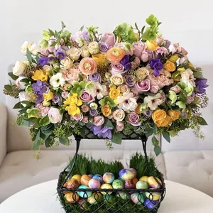 Imagen de portada para Curso online Aprende el arte del negocio rentable de realizar los mejores arreglos florales 