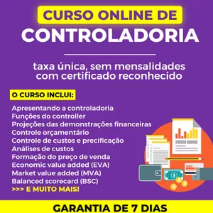 Imagem de capa para o Curso online CONTROLADORIA