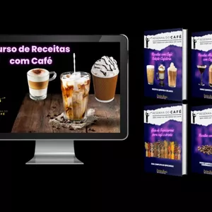 Imagem de capa para o Curso online Expert em Receitas com Café