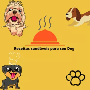 Imagem de capa para o Ebook 10 Receitas Saudáveis ​​para seu Dog