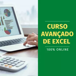 Imagem de capa para o Curso online Curso de Excel do básico ao avançado online