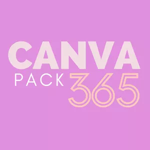 Cover image for Online course Canva Pack 365